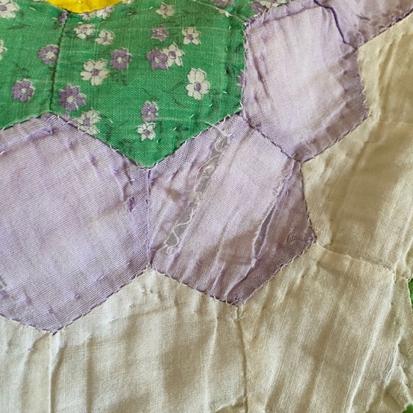 Vintage Vermont Hand Stitched Quilt - King - Picture 8 of 10